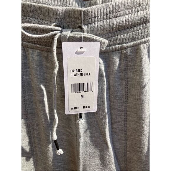 Splendid $88 Women's Heather Elastic Drawstring Jogger Sweatpants Gray Medium NW - Picture 2 of 6